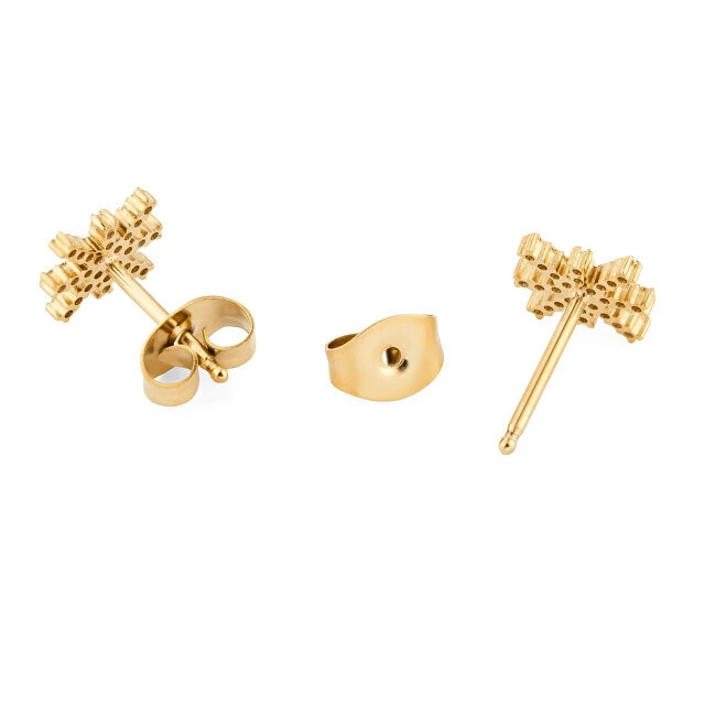 Sparkling earrings with cubic zirconias Stars Mirelle DW00401611