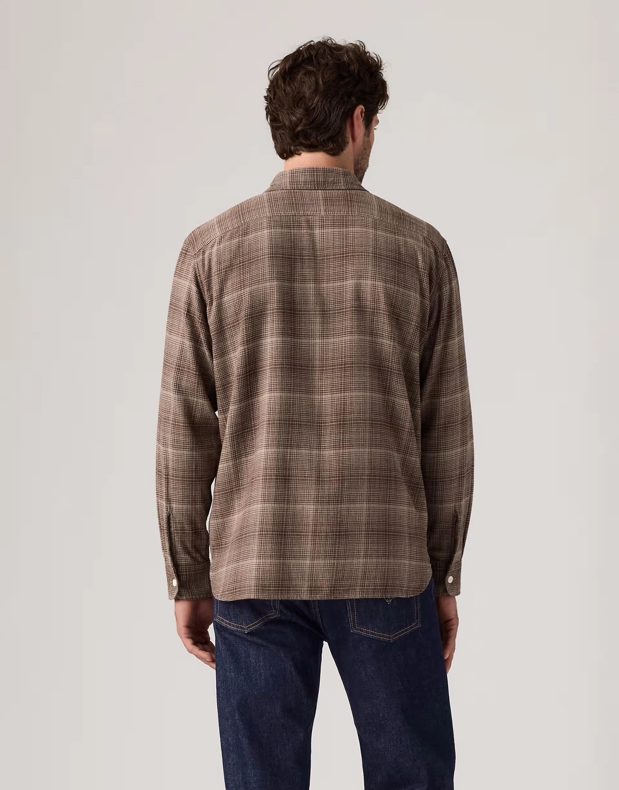 Levi's – Classic Worker Sunset Blue – Hemd aus Cord in Braun