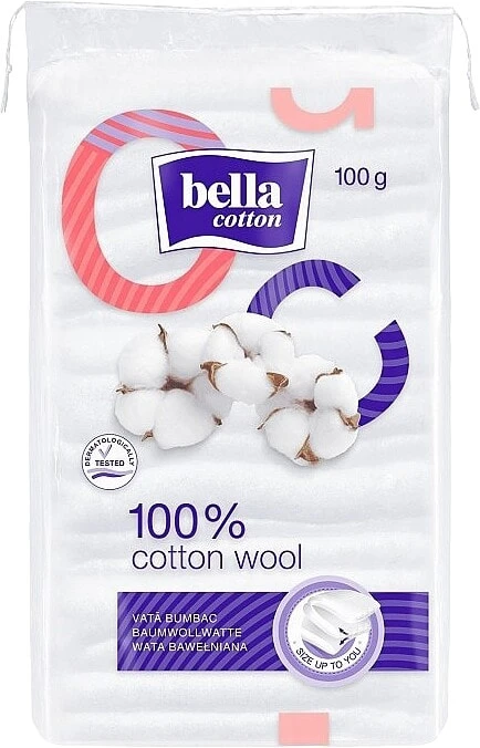 Baumwollwatte 100 g - Bella Cotton