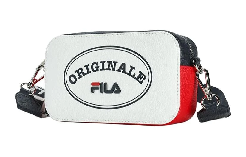 FILA Polyurethane PU Synthetic Leather Box Bag, Shoulder Bag, Crossbody Bag Extra Small Women's