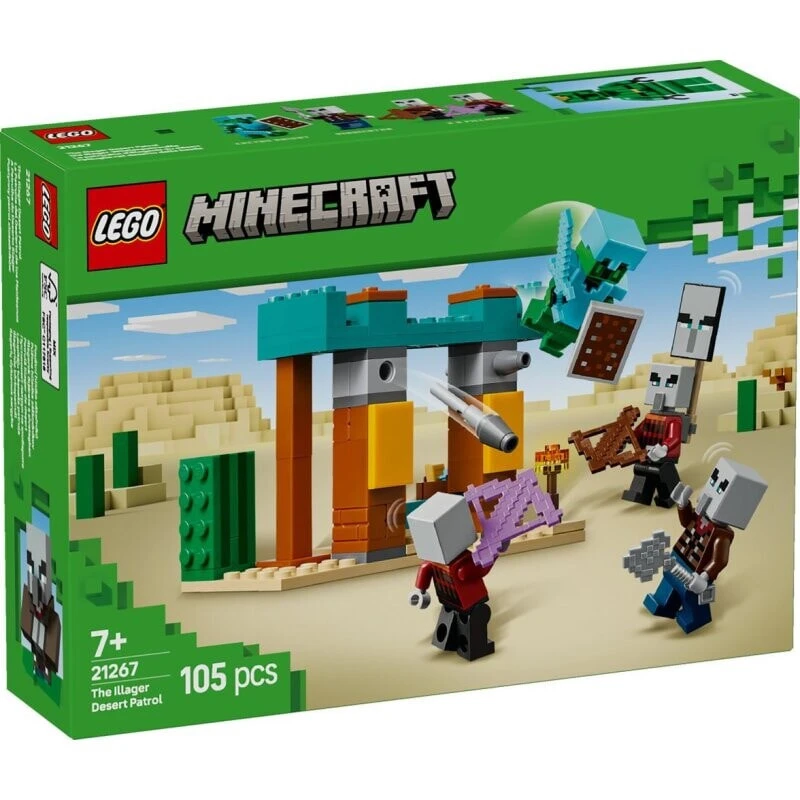LEGO Minecraft The Maldean Desert Patrol Bauspiel