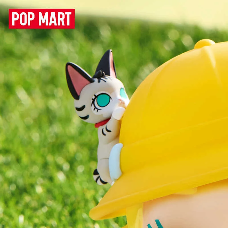 POP MART Baby Molly & Baby Tabby Series Big Head Ceramic Cup
