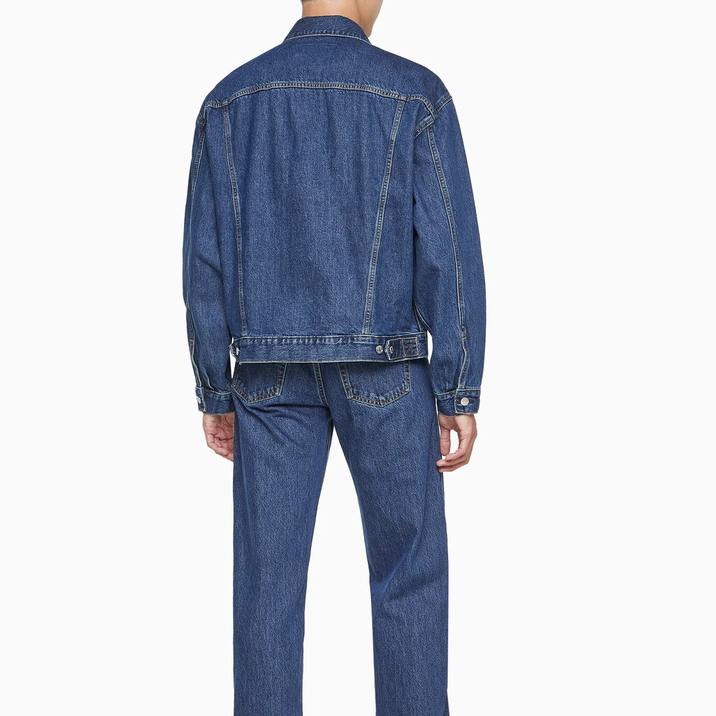 CALVIN KLEIN Denim Jacket Men's Dark Blue