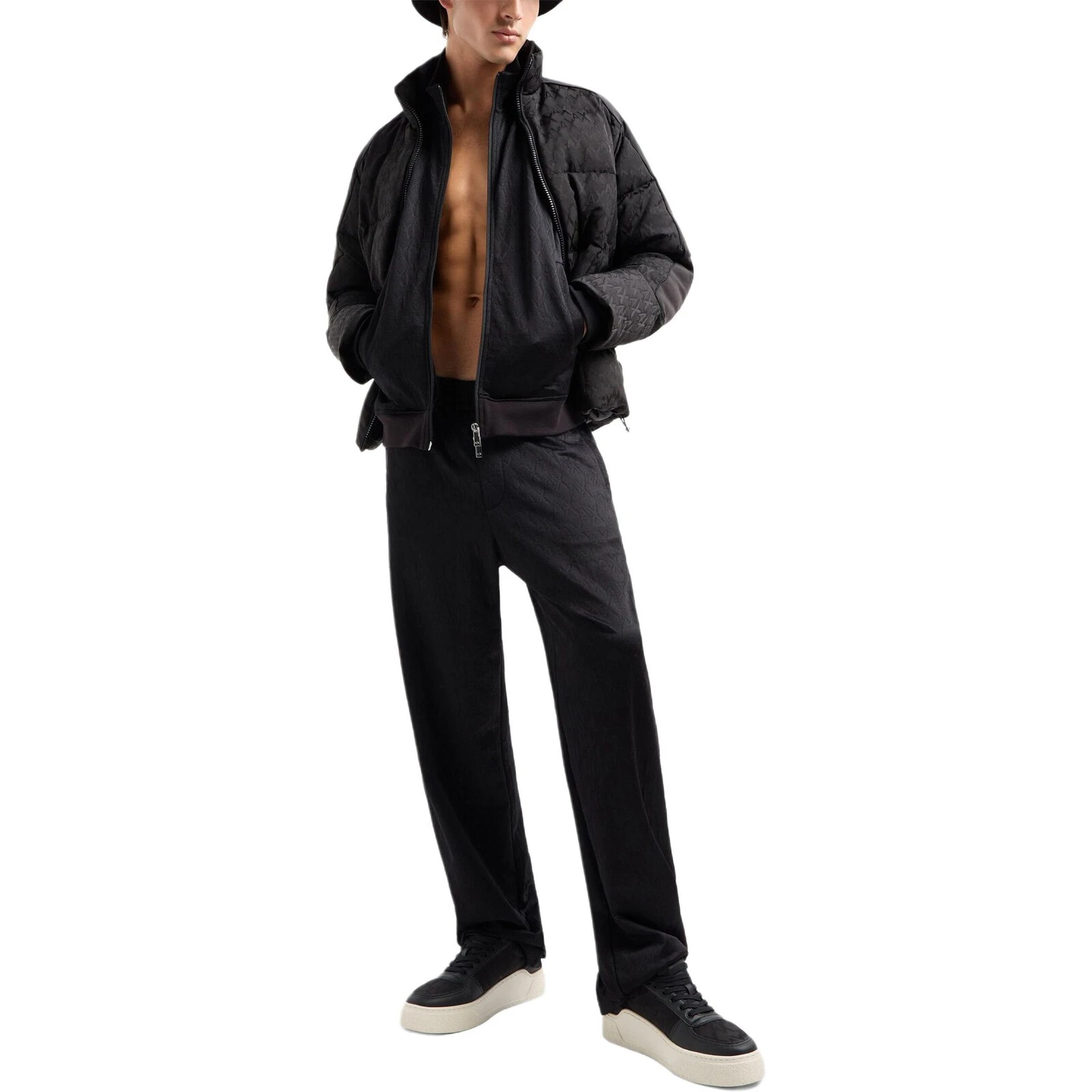 ARMANI EXCHANGE Logo-jacquard Jacket