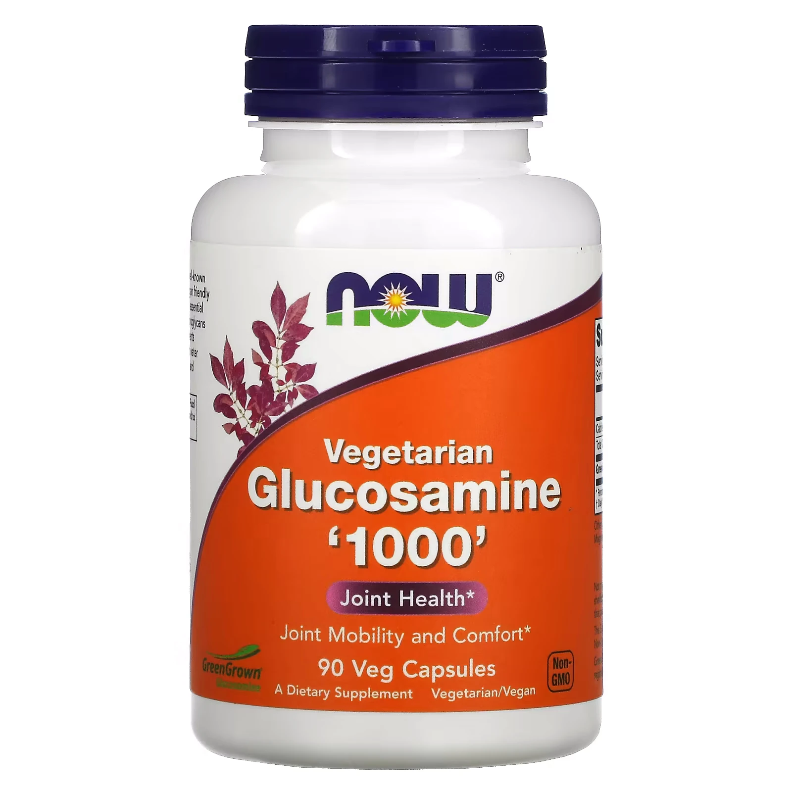 Vegetarian Glucosamine '1000', 90 Veg Capsules (1,000 mg per Capsule)