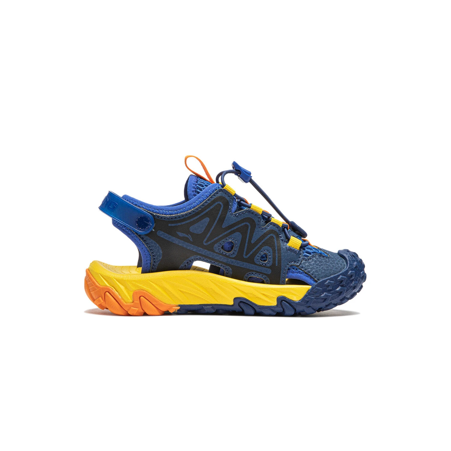 LINING YOUNG Distant Journey KIDS LI-NING CLOUD Children's Sandals Navy Blue / Black / Bright Blue Kids'