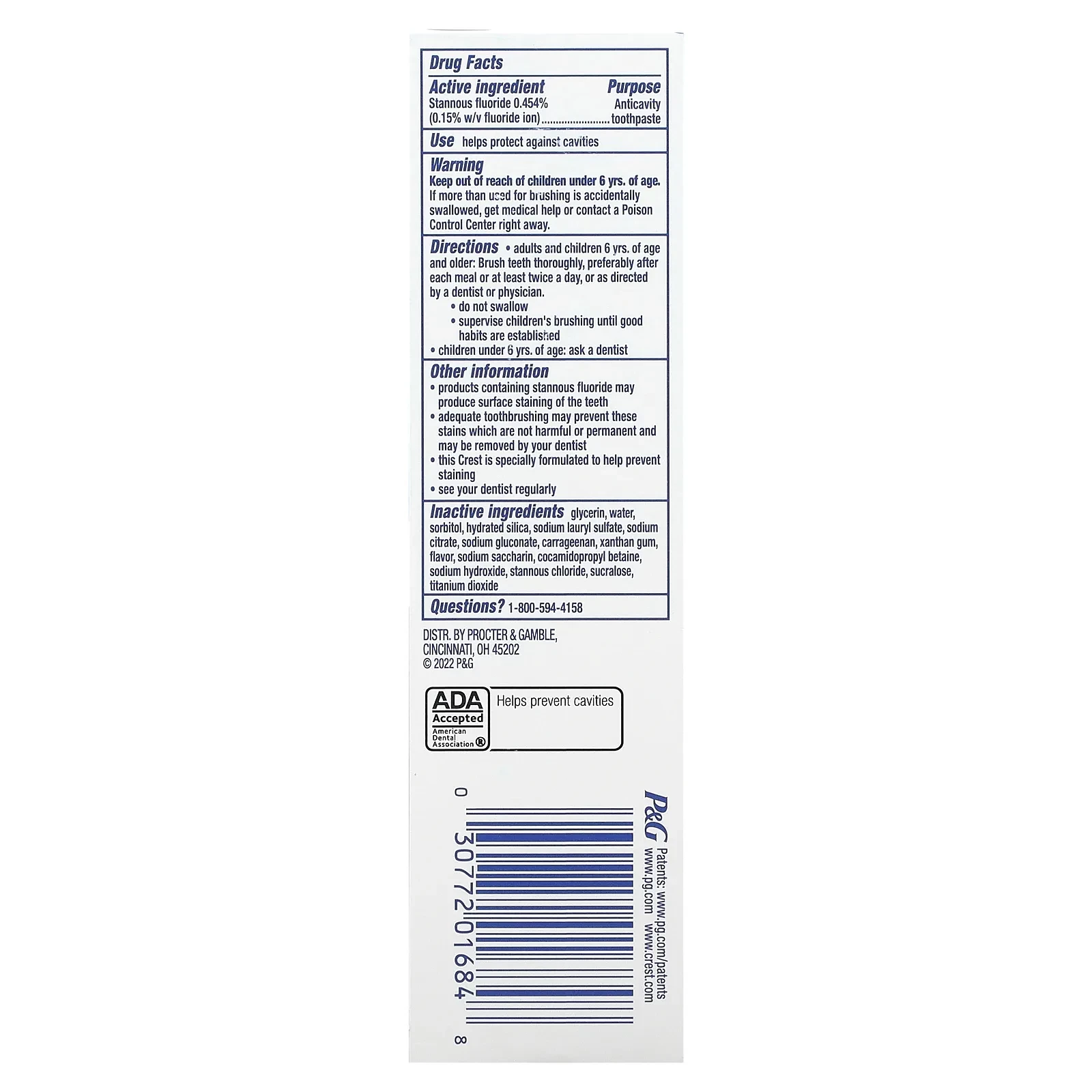 Kids, Advanced, Fluoride Anticavity Toothpaste, 6+ Yrs, Strawberry, 4.1 oz (116 g)
