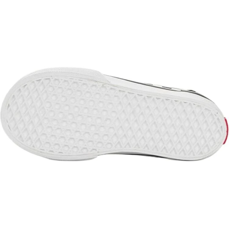 Infant And Toddler Vans Ward Wear-Resistant Low-Top Toddler Shoes Black White
