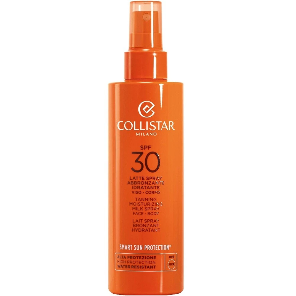 Protective milk in a spray that accelerates the tanning process SPF 30 (Tanning Moisturizing Milk Spray) 200 ml