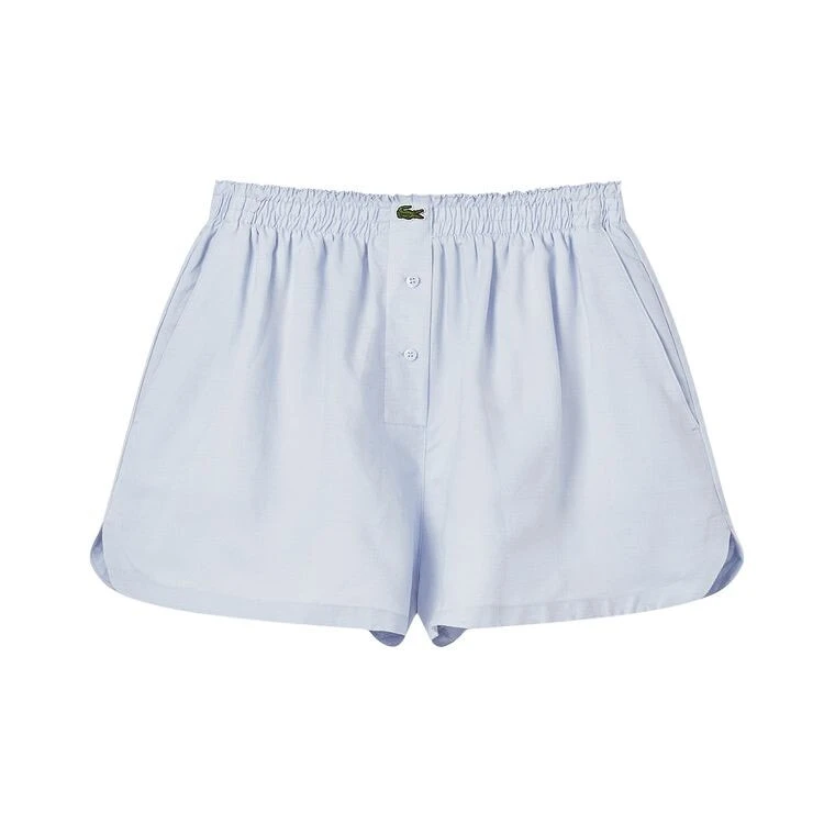 LACOSTE Casual Shorts Women's J2G/Baby Blue Moderate