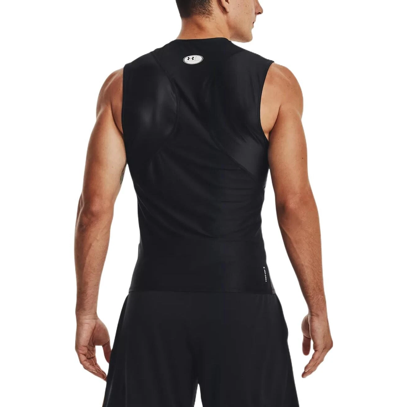 Under Armour Men's Project Rock HeatGear® Iso-Chill Adam Tank Black