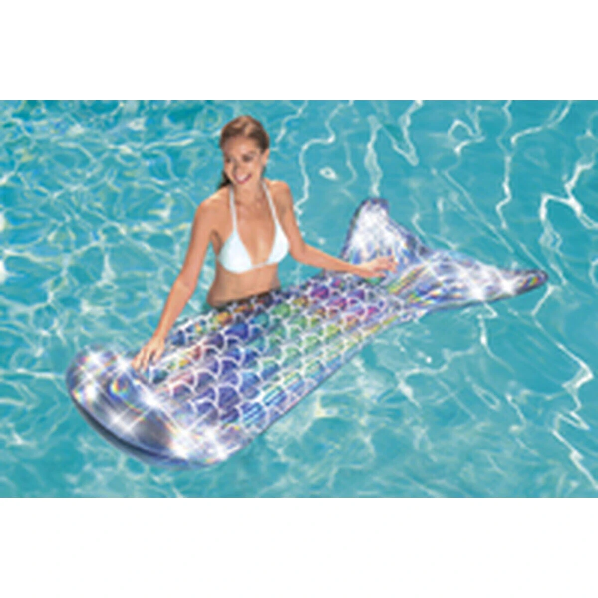 BESTWAY Mermaid Tail Luftmatratze für Pool