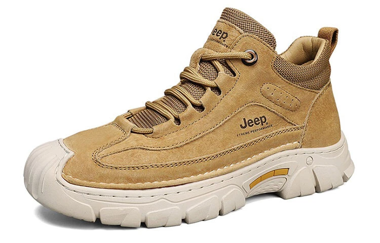 Jeep Work Boots Men's Earth Yellow
