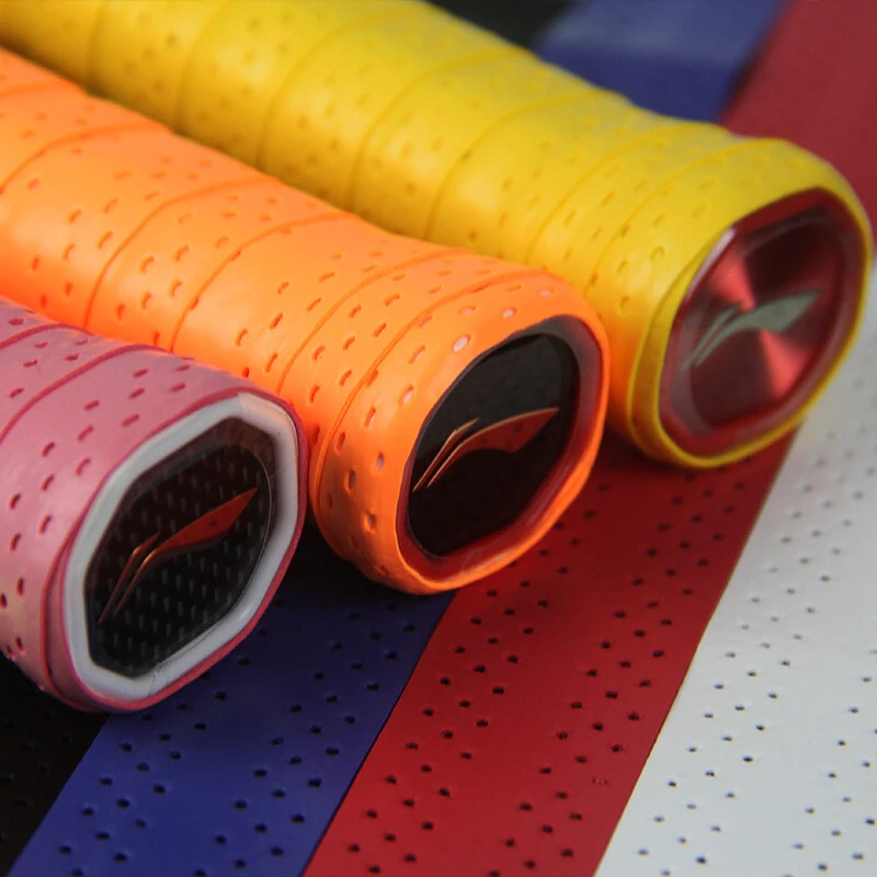 LiNing Badminton Grip Tape Yellow PU Thin 1 Pc