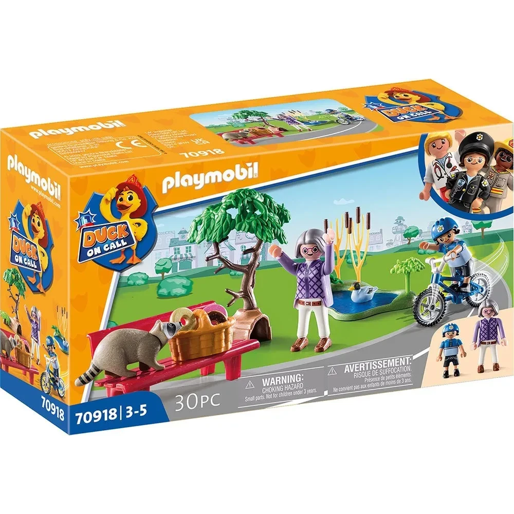 PLAYMOBIL D O C Polizei schnappt den Dieb! Ente am Telefon