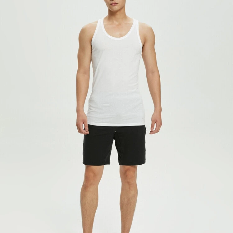 CALVIN KLEIN Tank Top Men's 2 Pack White