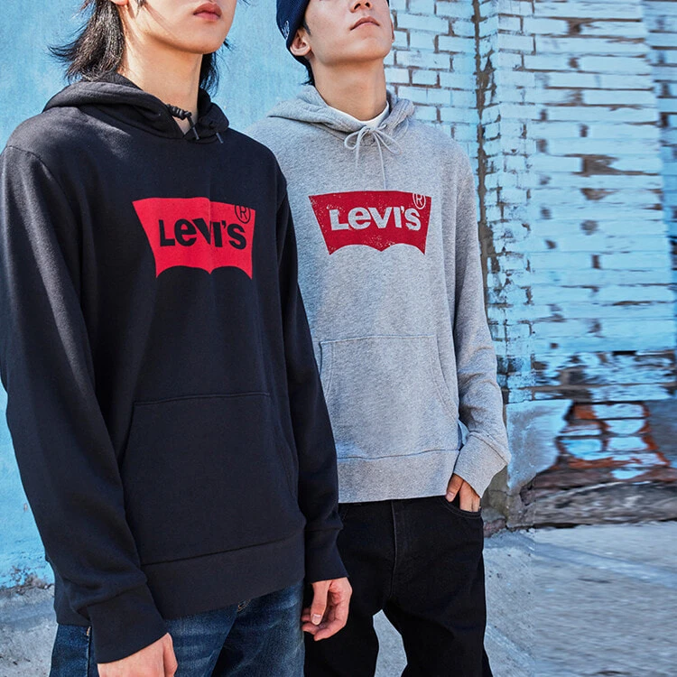 Levis Sweatshirts Unisex Black