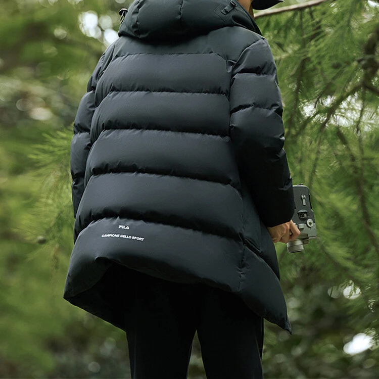 FILA Down Jacket Men's Jet Black