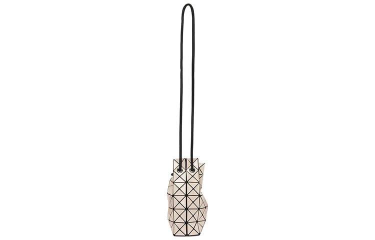 ISSEY MIYAKE Prism Polyester Crossbody Bags Women's Beige