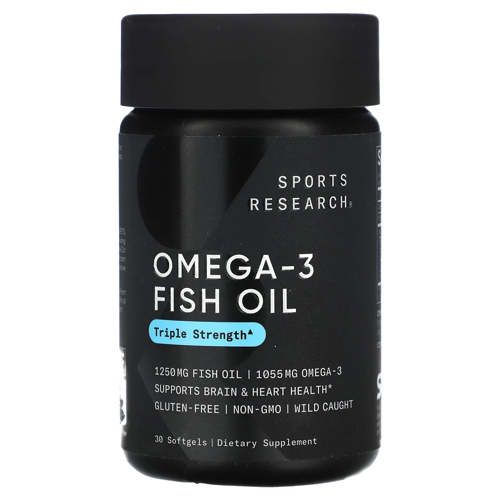 Omega-3 Fish Oil, Triple Strength, 90 Softgels