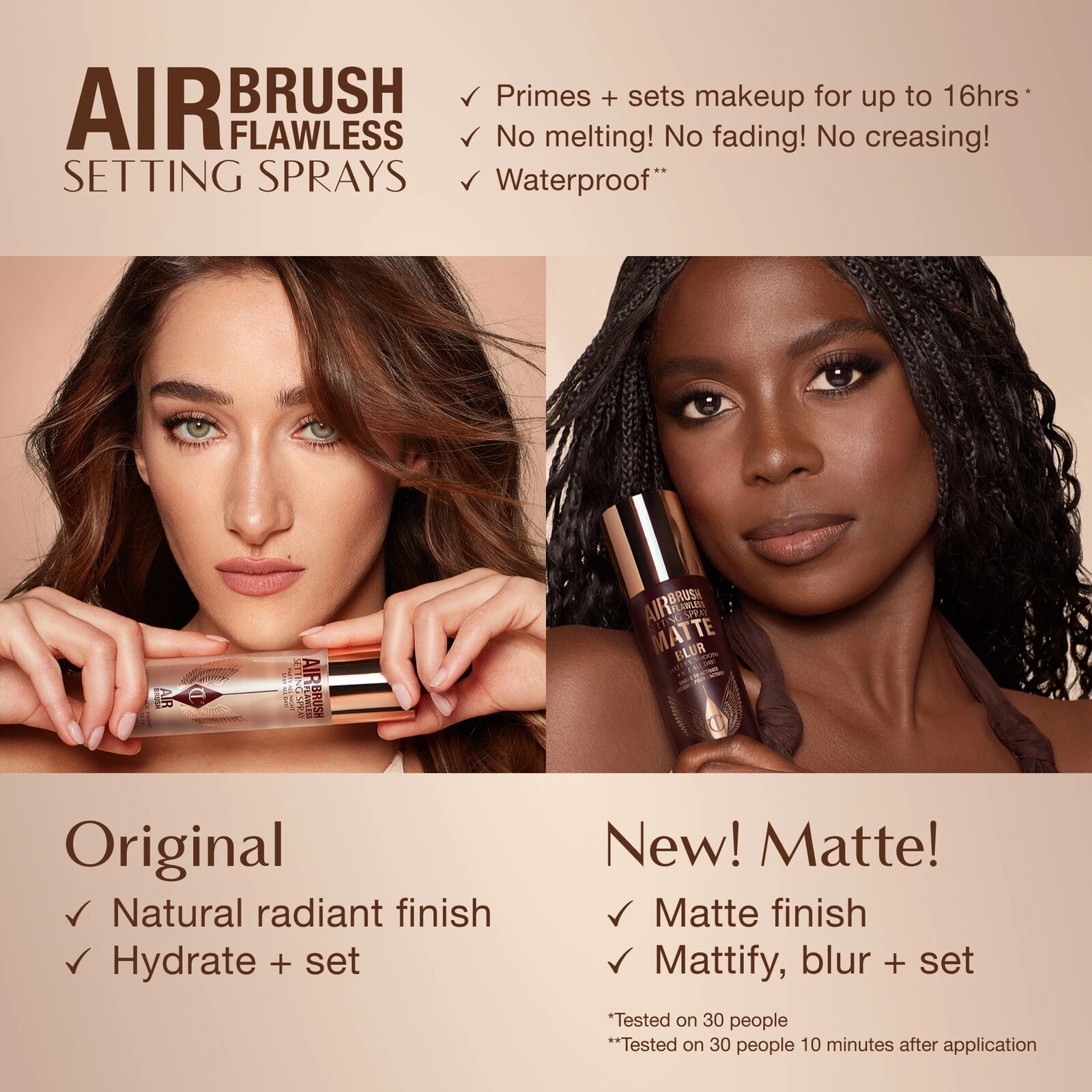 Charlotte Tilbury – Airbrush Flawless – Fixierspray, 100 ml