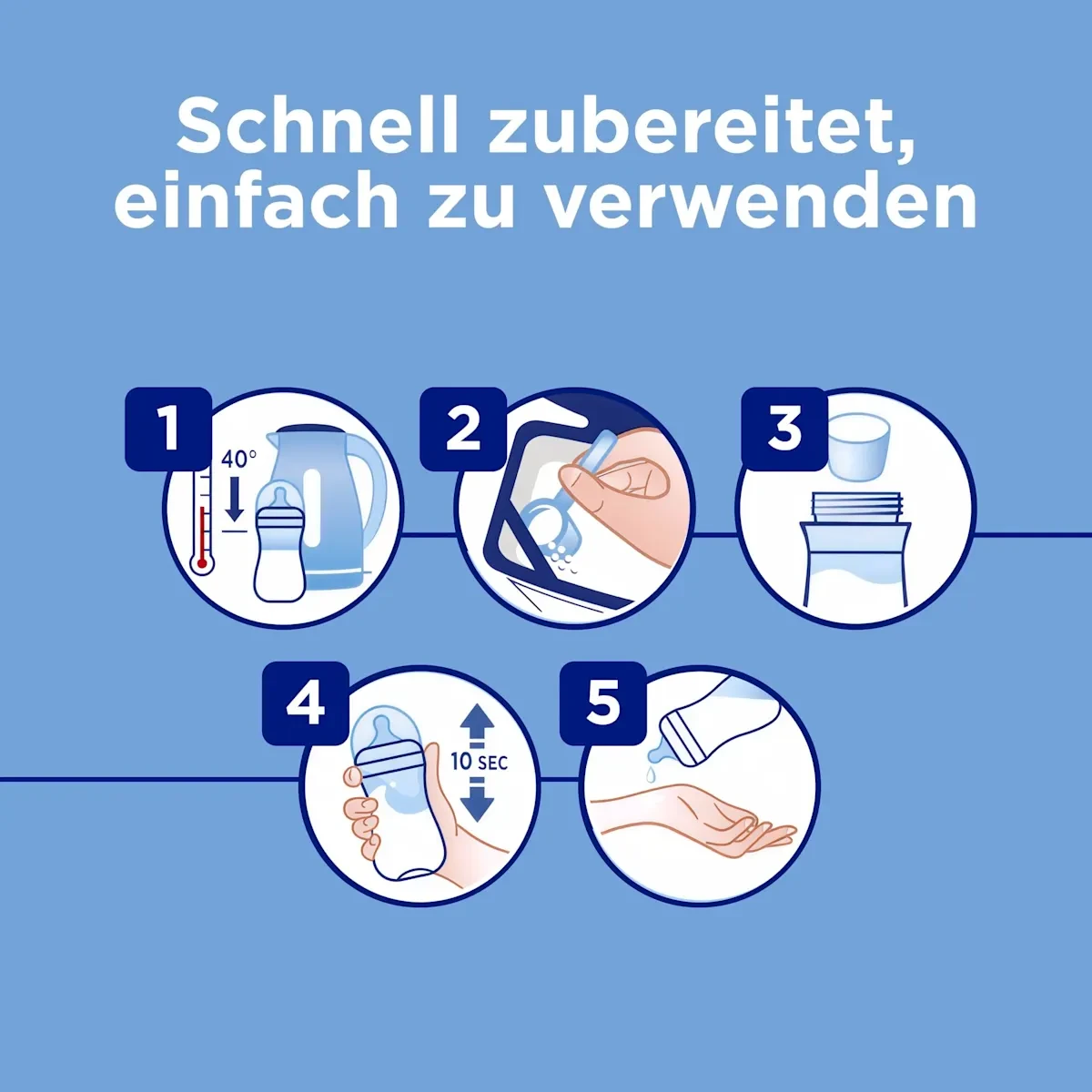 Folgemilch 2 Care nach dem 6. Monat, 800 g