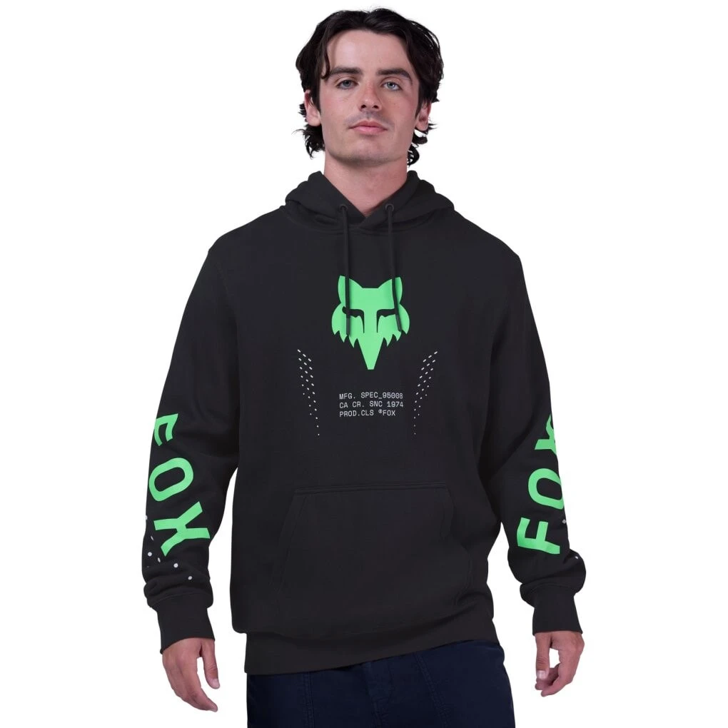 FOX Shield Fleece Hoodie Men - steel grey