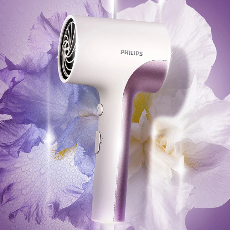 PHILIPS Hair Dryers 1600W Constant Temperature And Quick Drying High Airflow Household Use BHD393/55