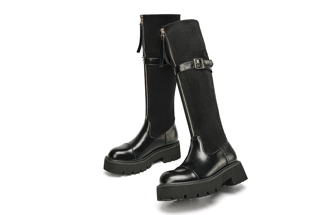 EBLAN Knee high Boots Women's Black