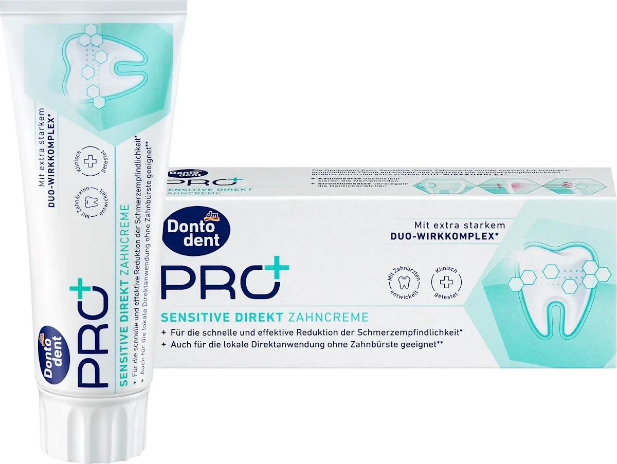 Zahnpasta PRO+ Sensitive Direkt, 75 ml