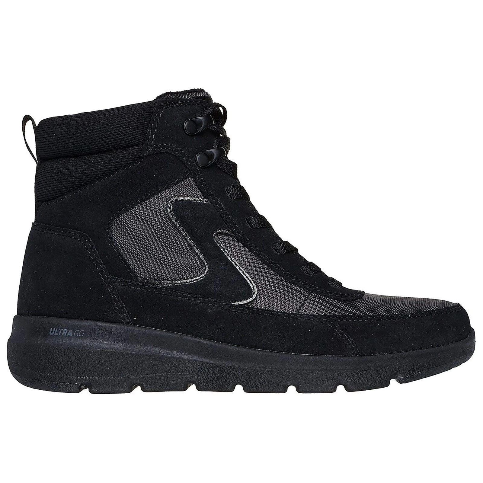 Skechers ON THE GO Warm And Wear-Resistant Short Snow Boots Women's Black