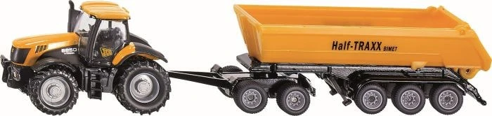 SIKU JCB Traktor mit Dolly