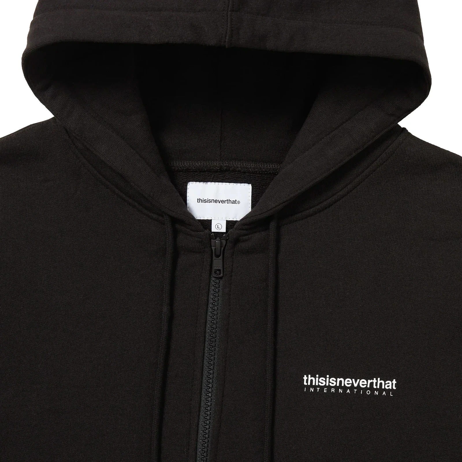 thisisneverthat INTL. Logo Zip Up Hoodie