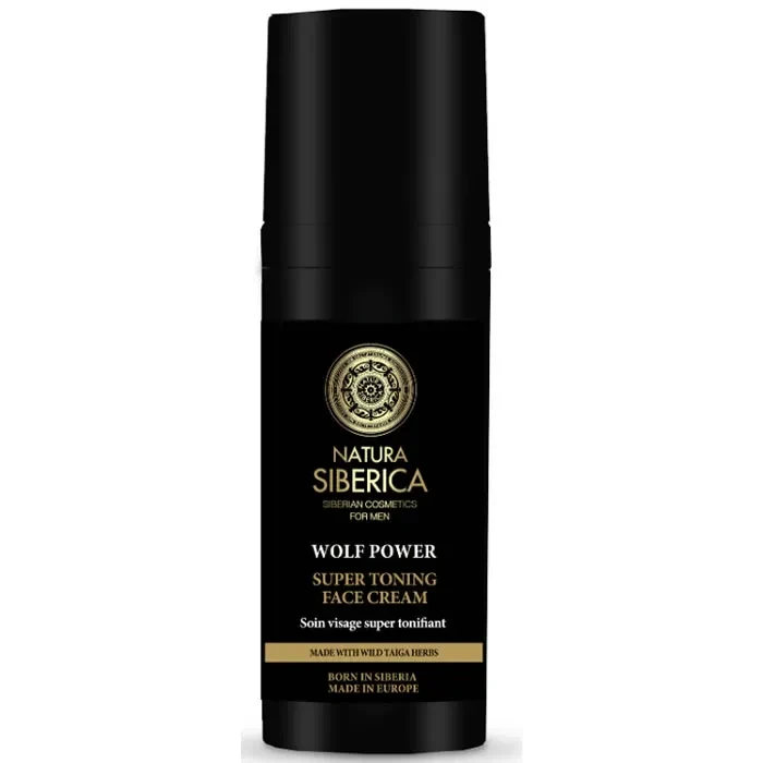Natura Siberica Men Tonizujący krem do twarzy Siła Wilka 50 ml