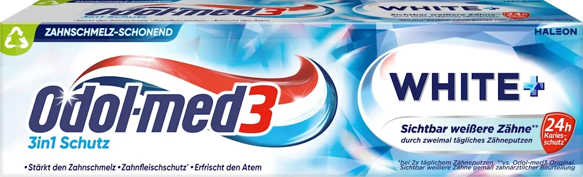 Zahnpasta White+, 75 ml