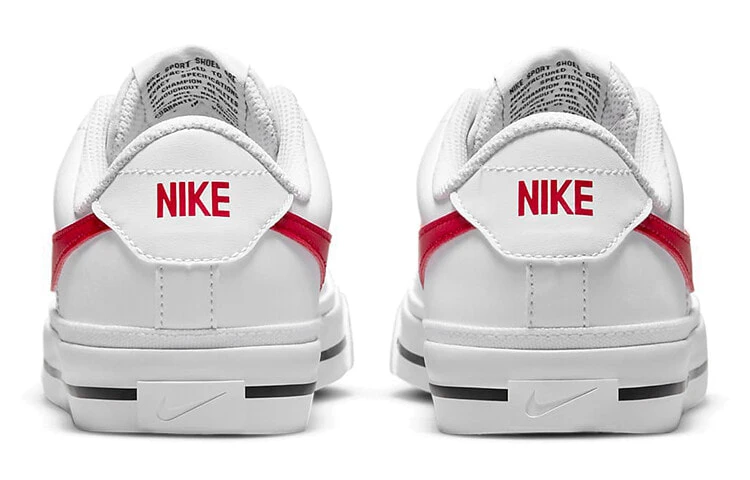 Nike Court Legacy 'White University Red' GS