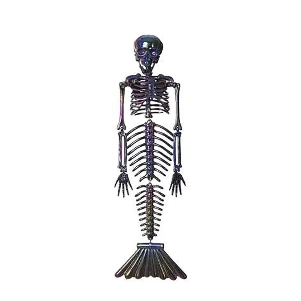 Halloween Decorations My Other Me Skeleton Mermaid Chromed (37 cm)