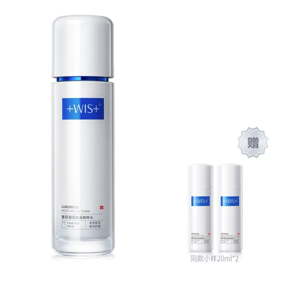 WIS Time Series Toner Essence Water Hydrating, Soothing, Wrinkle Reducing, Brightening, Tightening, Moisturizing 120ml