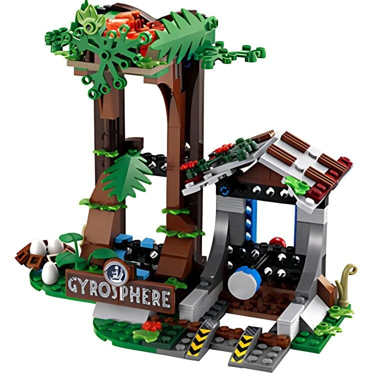 LEGO Jurassic Character World Collection, Tyrannosaurus Rex Spin Chamber Great Escape Building Blocks 301 600 75929