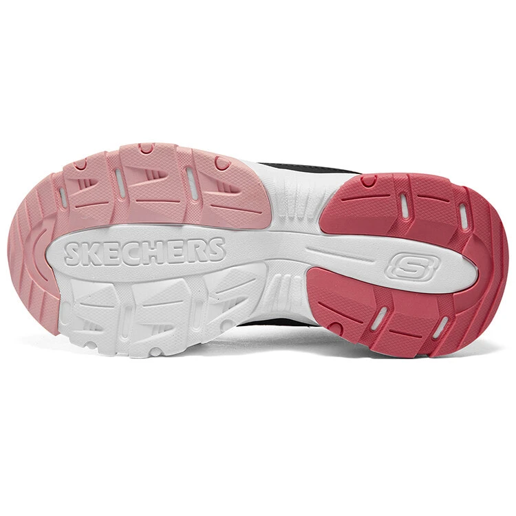 Skechers Kozmiks Kids Lifestyle Shoes Pink/Black Teenagers
