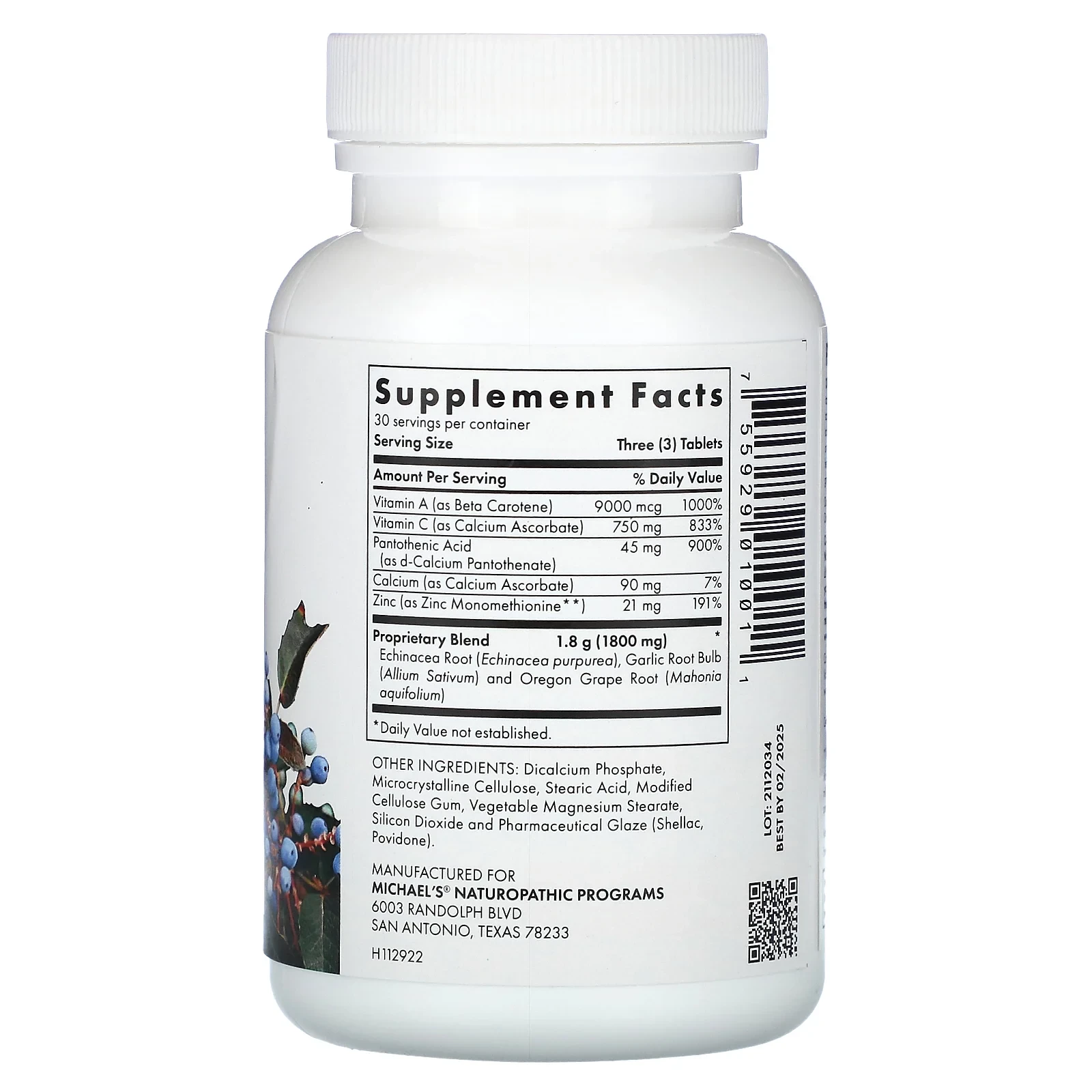 Quick Immune Response, 90 Vegetarian Tablets