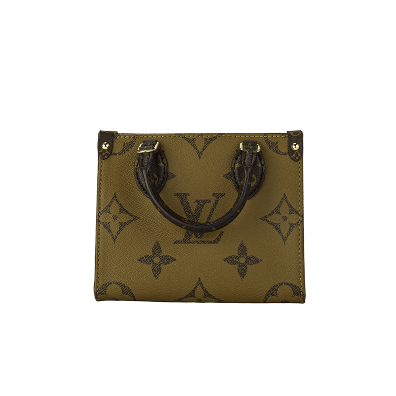 LOUIS VUITTON OnTheGo BB Monogram Tote Handbag Brown