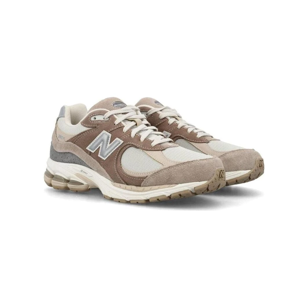 New Balance Hook & Loop 2002 Wear-Resistant Low-Top Toddler Shoes Beige Brown Infant And Toddler