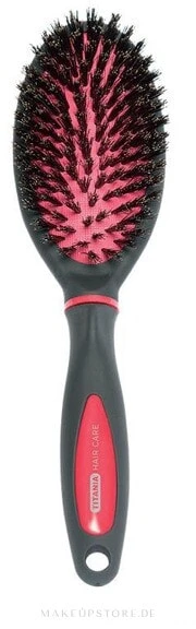 Haarbürste rosa-schwarz - Titania Professional Hair Care Black & Pink Brush