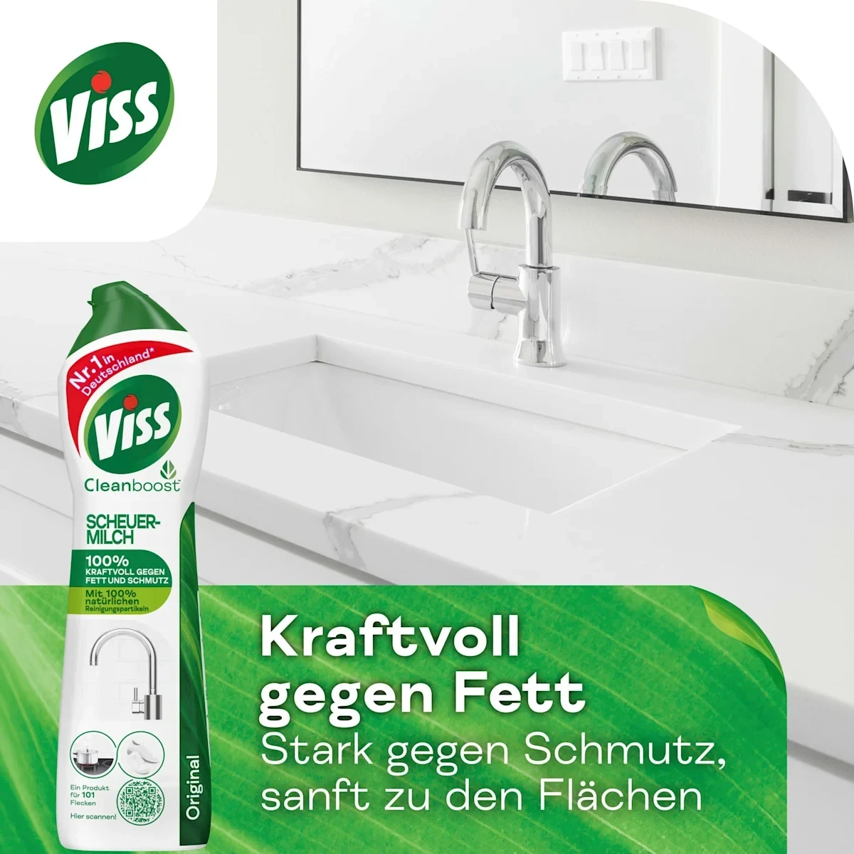 Scheuermilch Original mit Mikro-Kristallen, 500 ml
