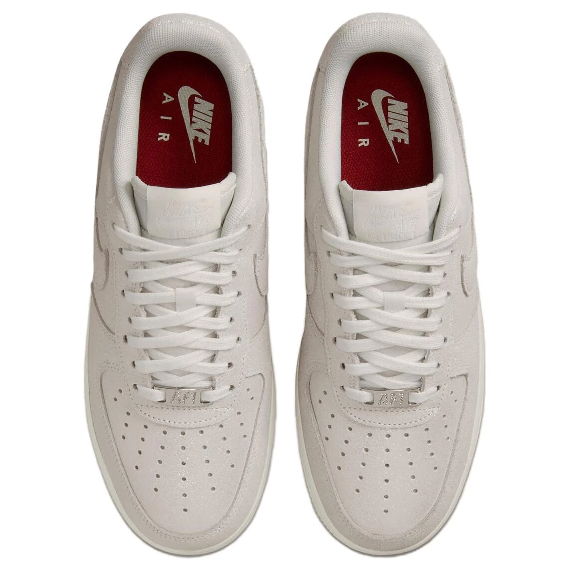 Nike Air Force 1 Low '07 Se Sail Glittery Suede Women's
