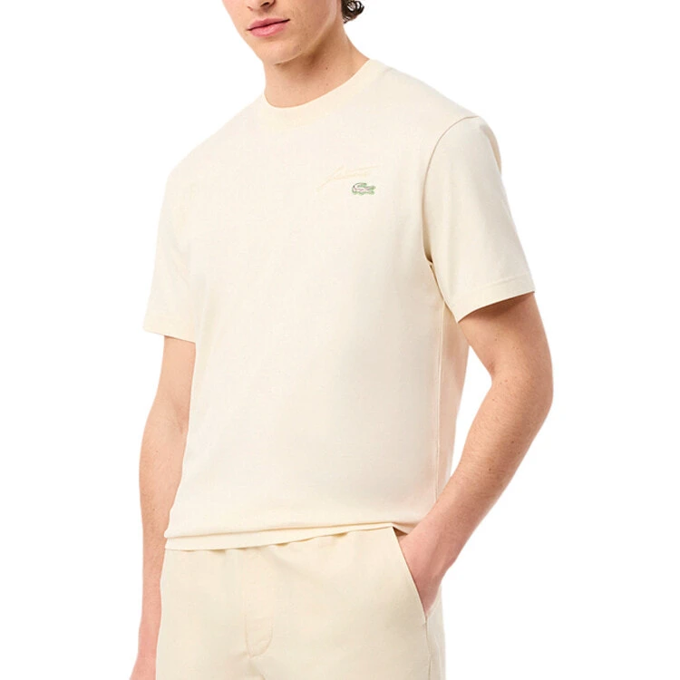 LACOSTE Embroidered T shirt