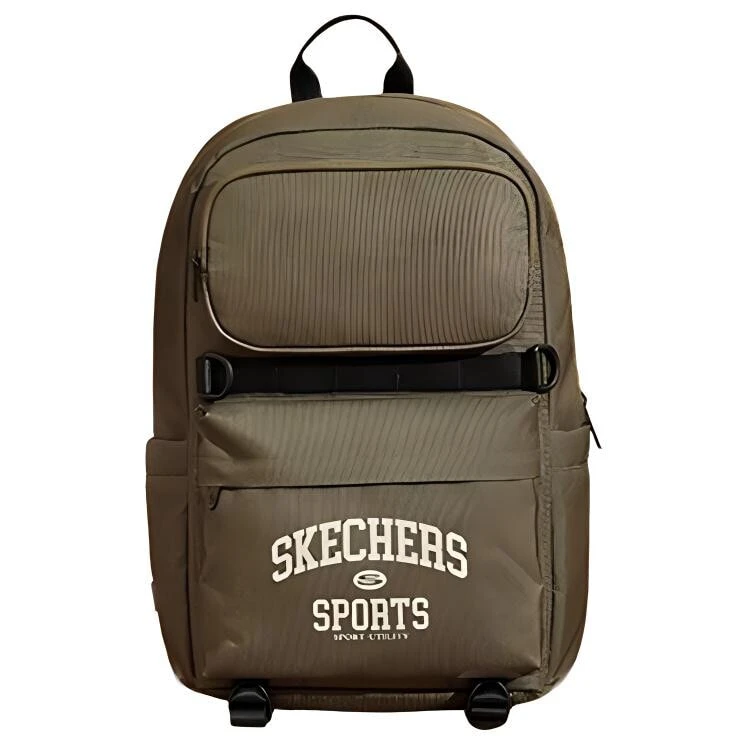 Skechers Fabric Travel Bags Backpack Regular Unisex Green