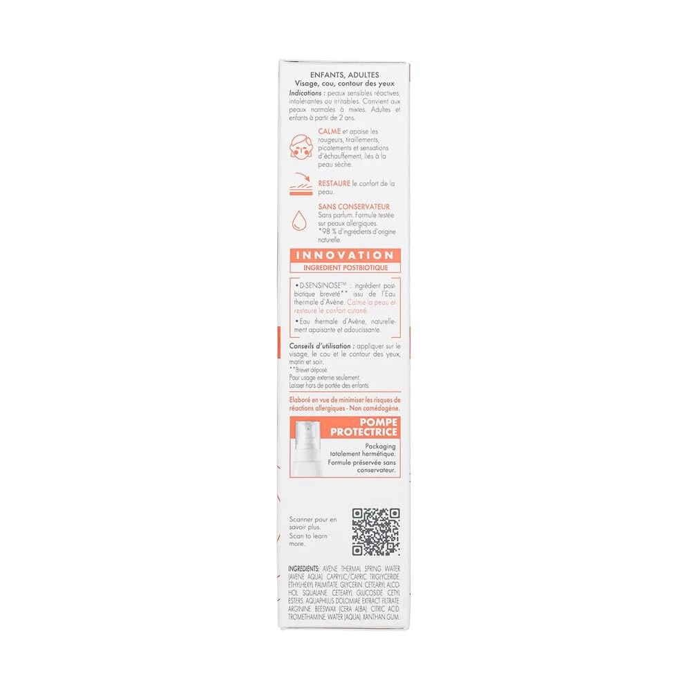 TOLERANCE control crema calmante reparadora de cosmética estéril® 40 ml