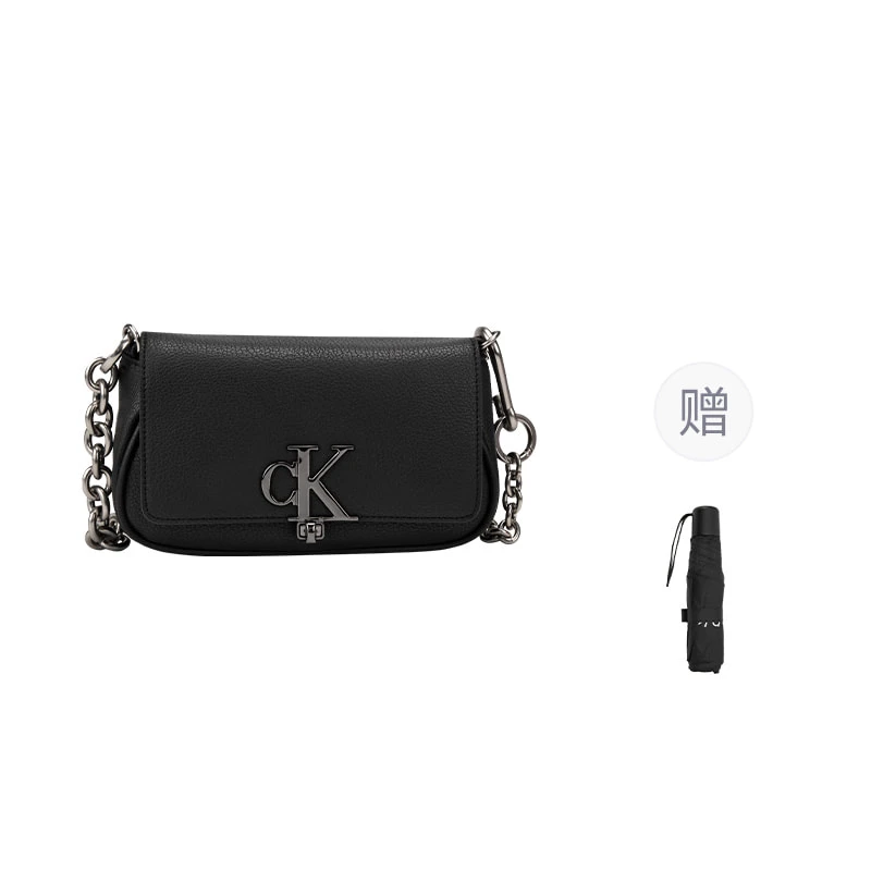 CALVIN KLEIN Synthetic Material Shoulder Bag Women's Black